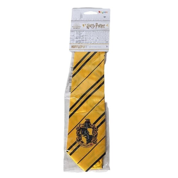 Disguise Harry Potter Hufflepuff Costume Yellow Tie - Picture 1 of 2